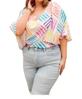 Andree By Unit - Stamped Blouse