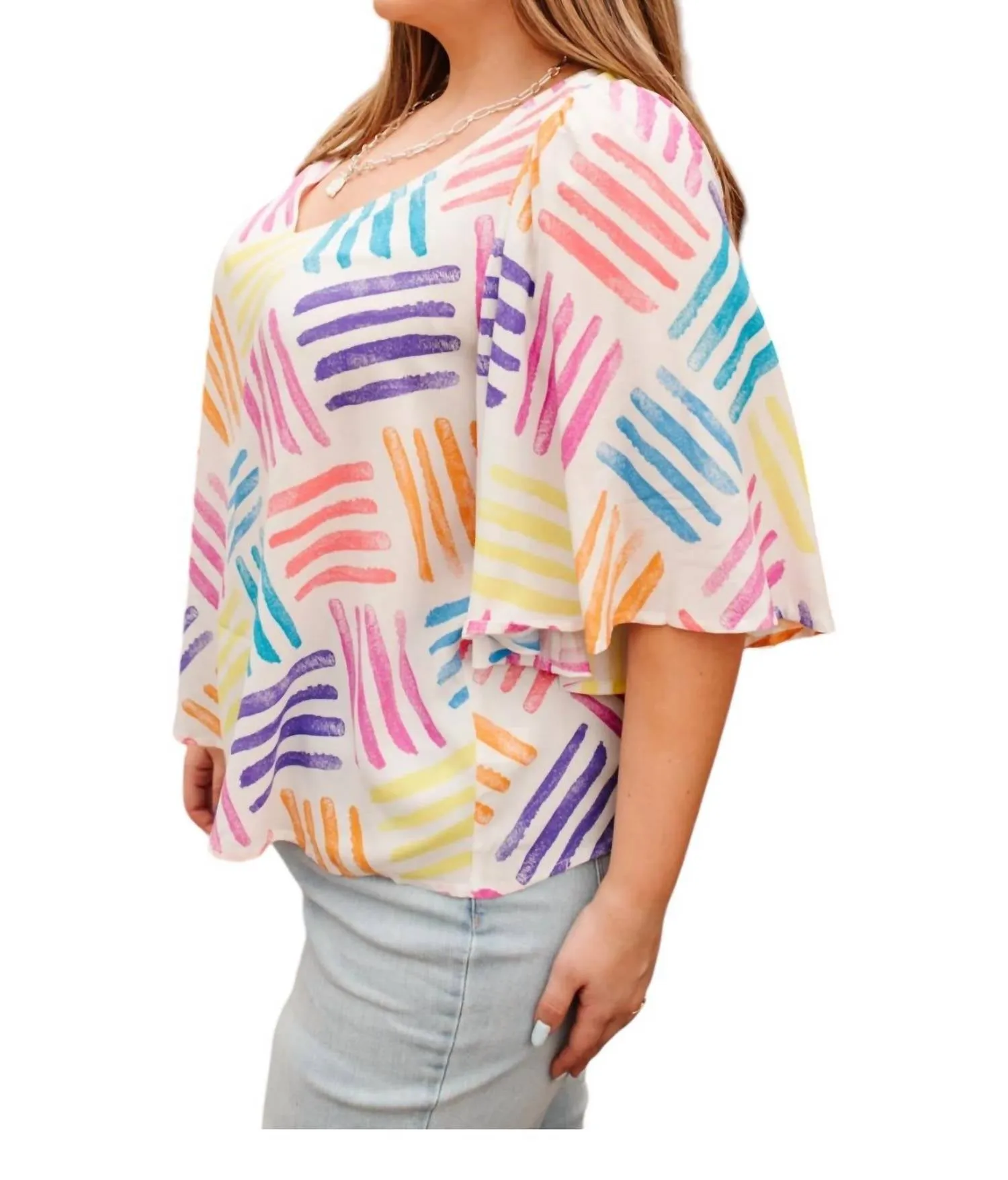 Andree By Unit - Stamped Blouse