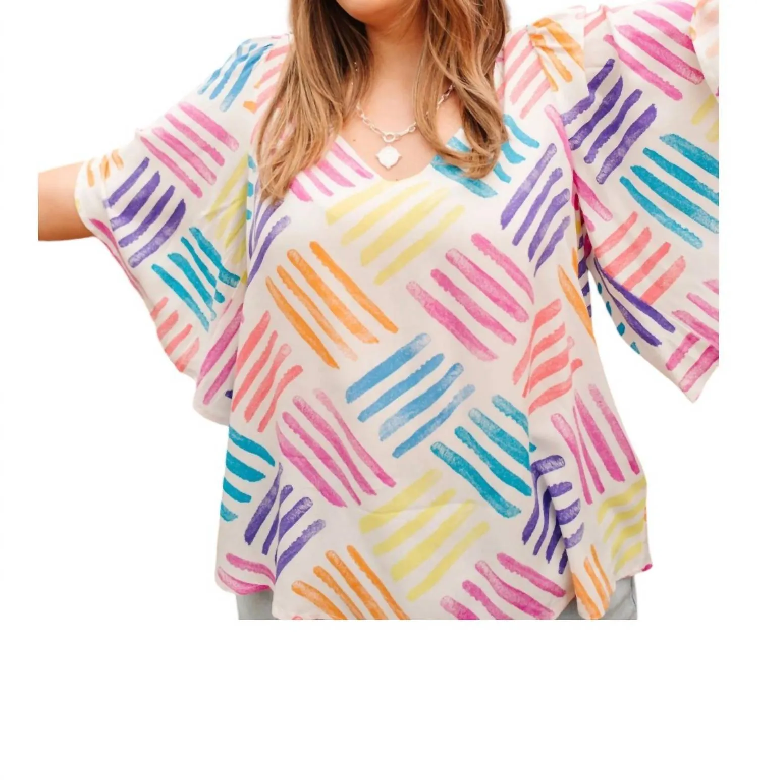 Andree By Unit - Stamped Blouse