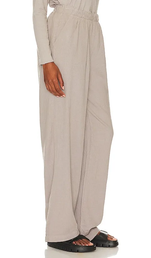 Bobi Pull On Pants in Light Grey