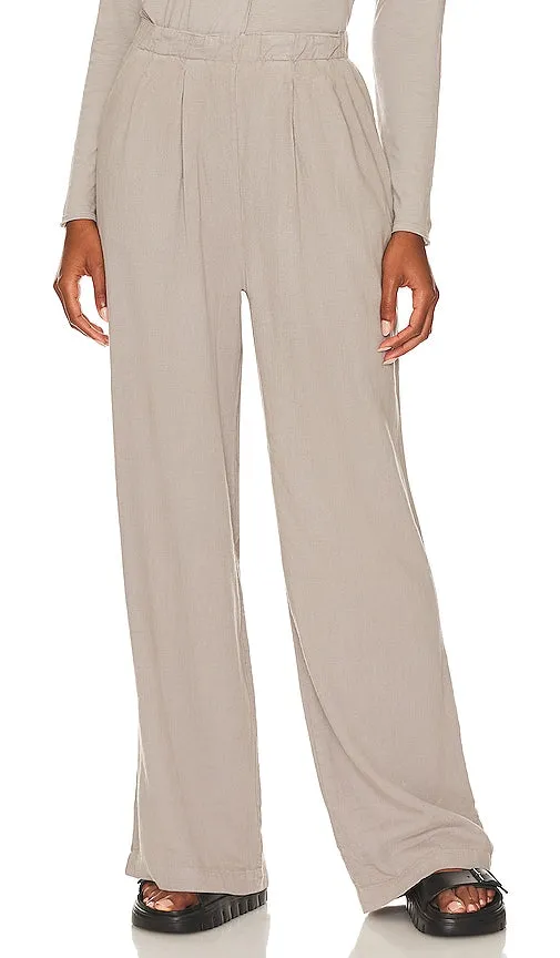 Bobi Pull On Pants in Light Grey
