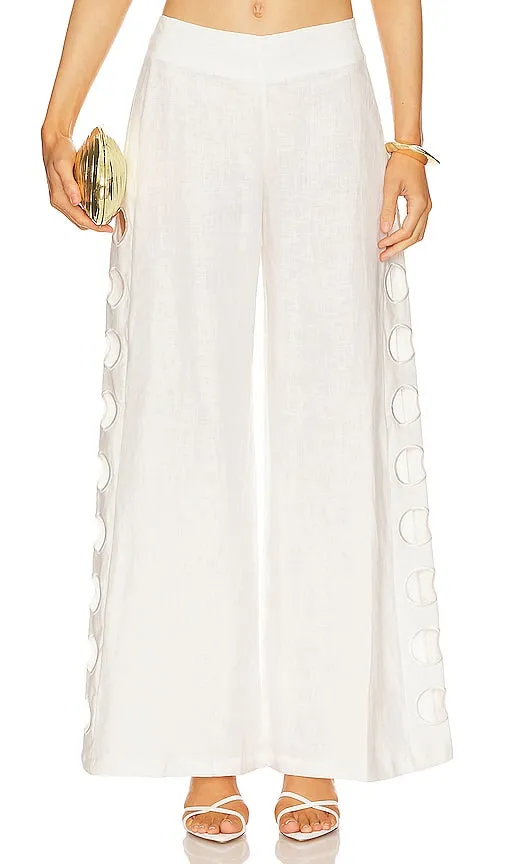 CIN CIN Orb Pants in White