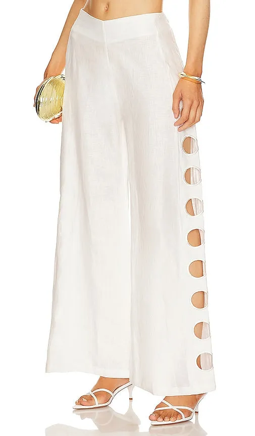 CIN CIN Orb Pants in White