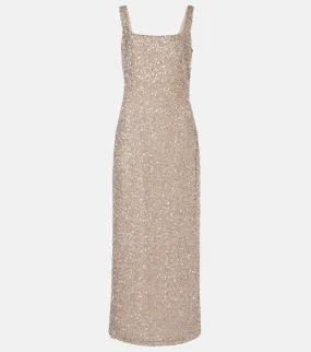 Costarellos Harper sequined gown
