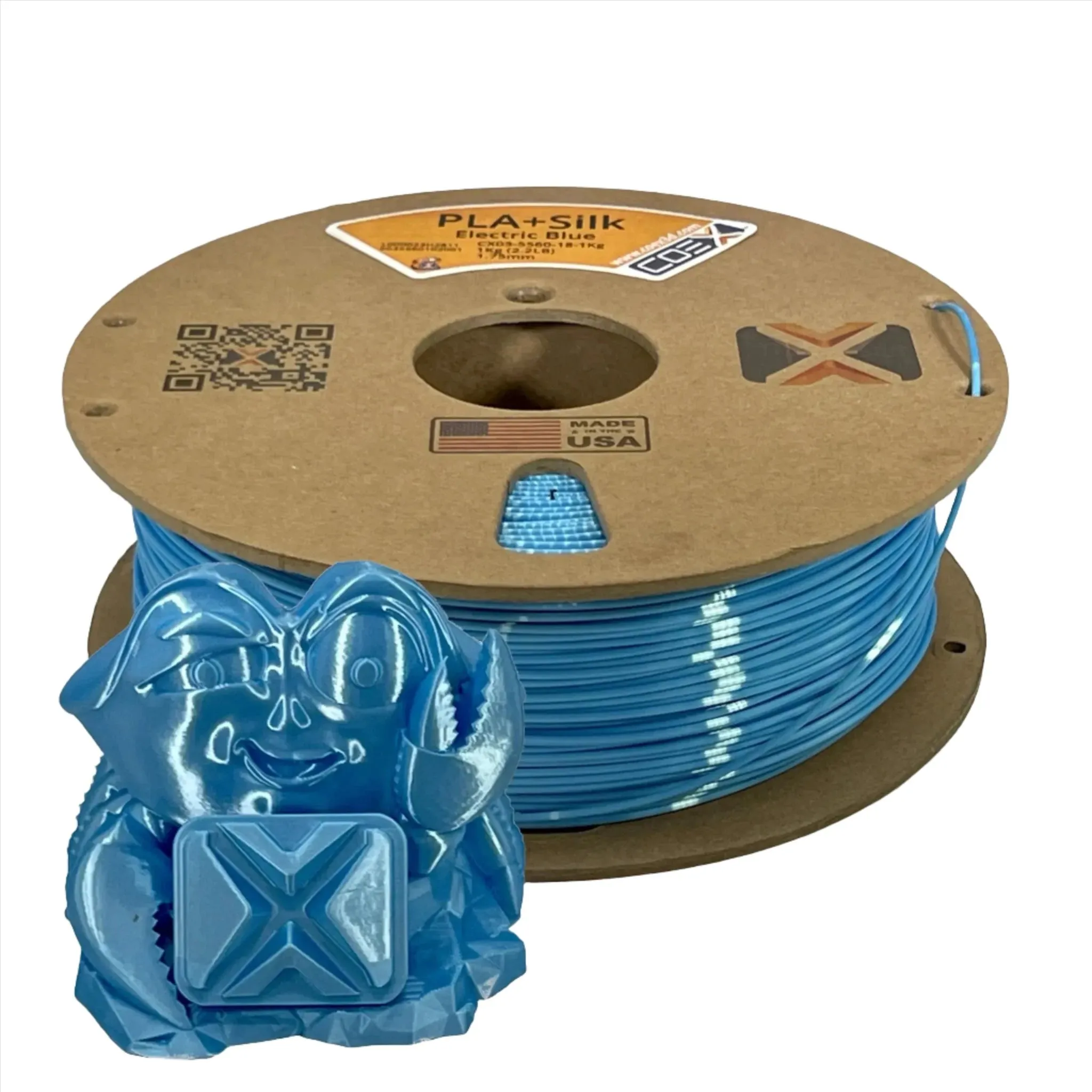 Electric Blue PLA Silk