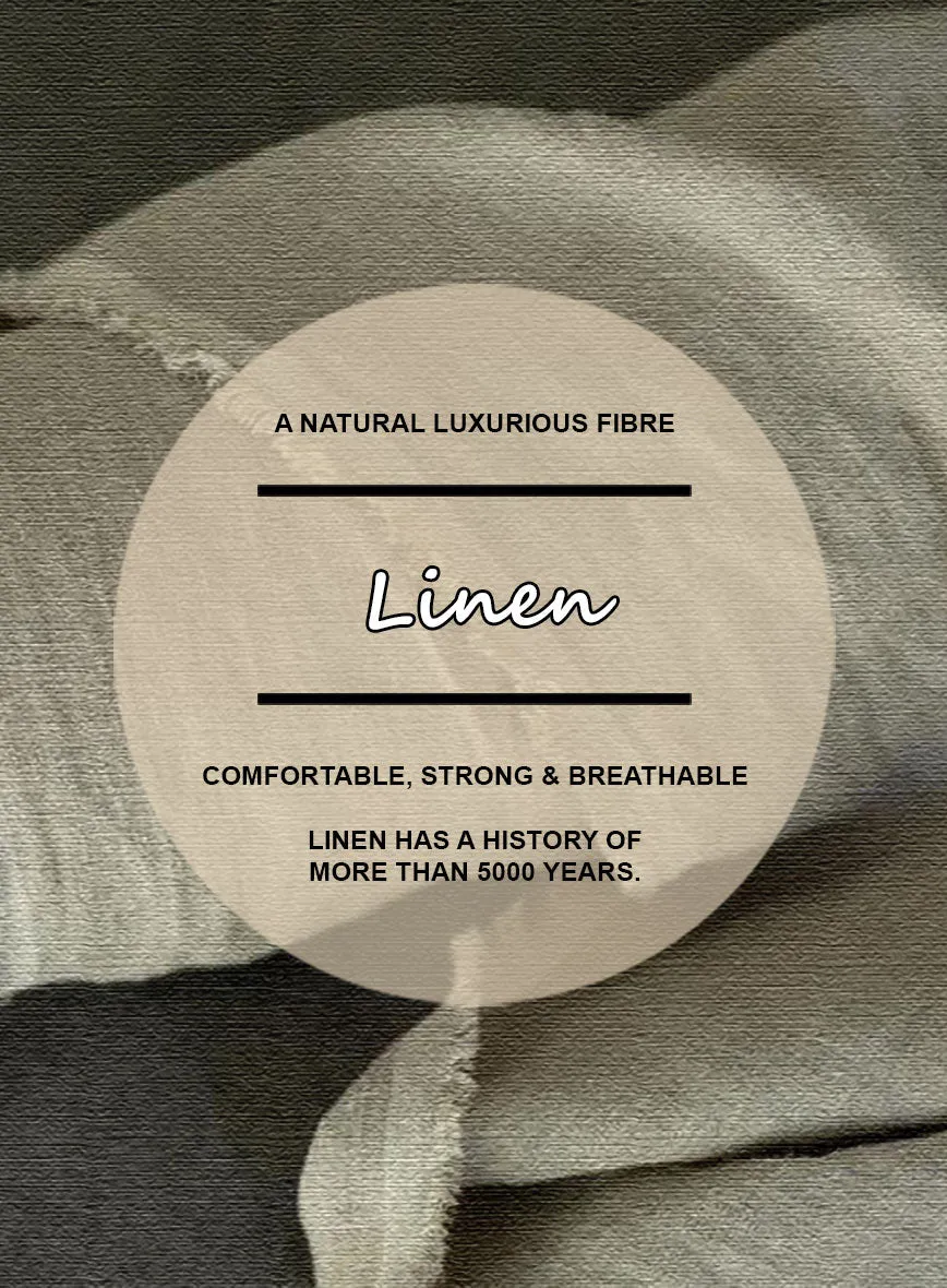 Heavy Linen Green Pants
