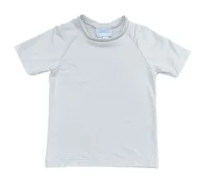 James & Lottie Sammy Short Sleeved Rash Guard Shirt - White