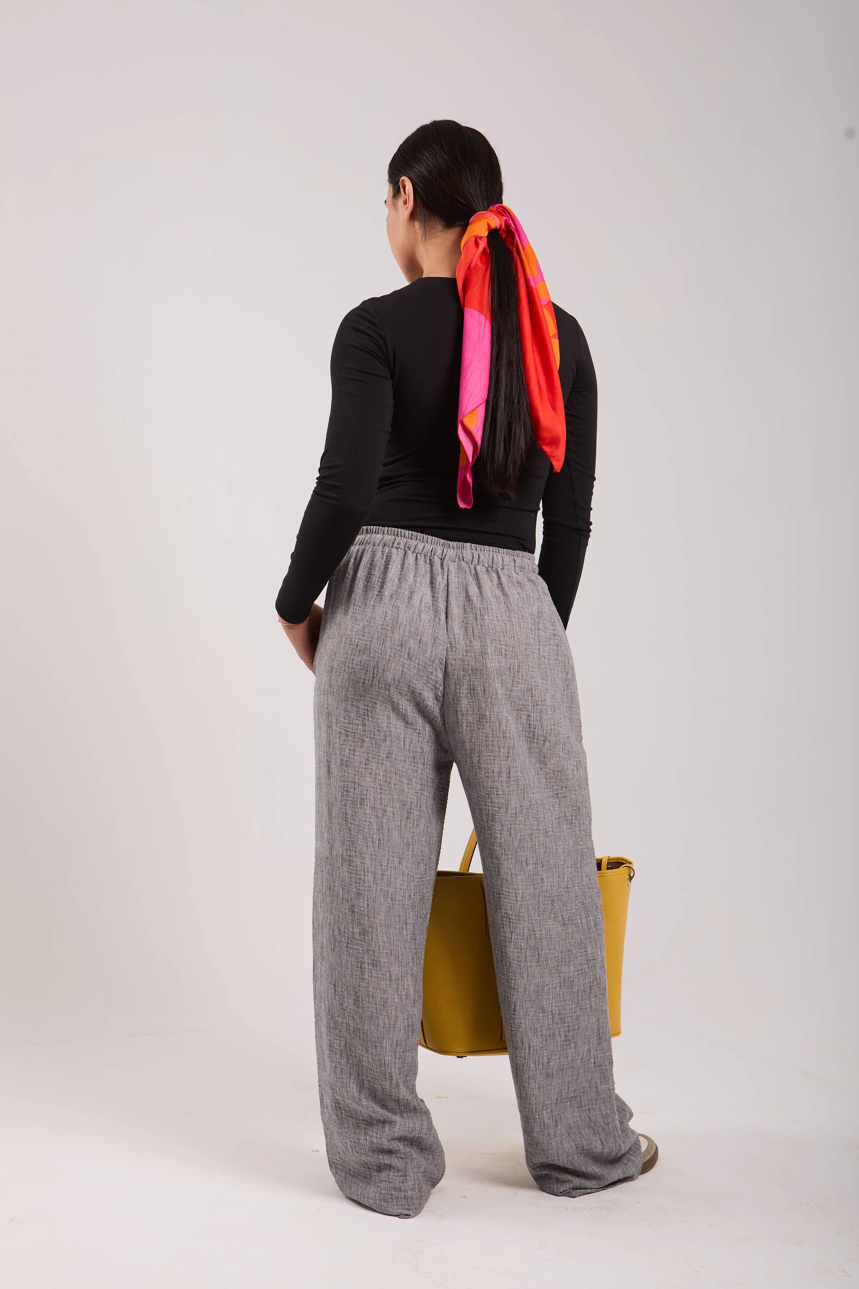 Linen Drawstring Pants