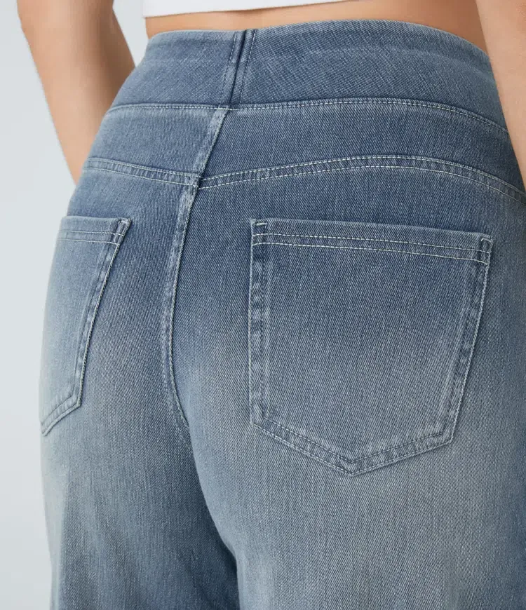 Madeline Stretch Palazzo Jeans