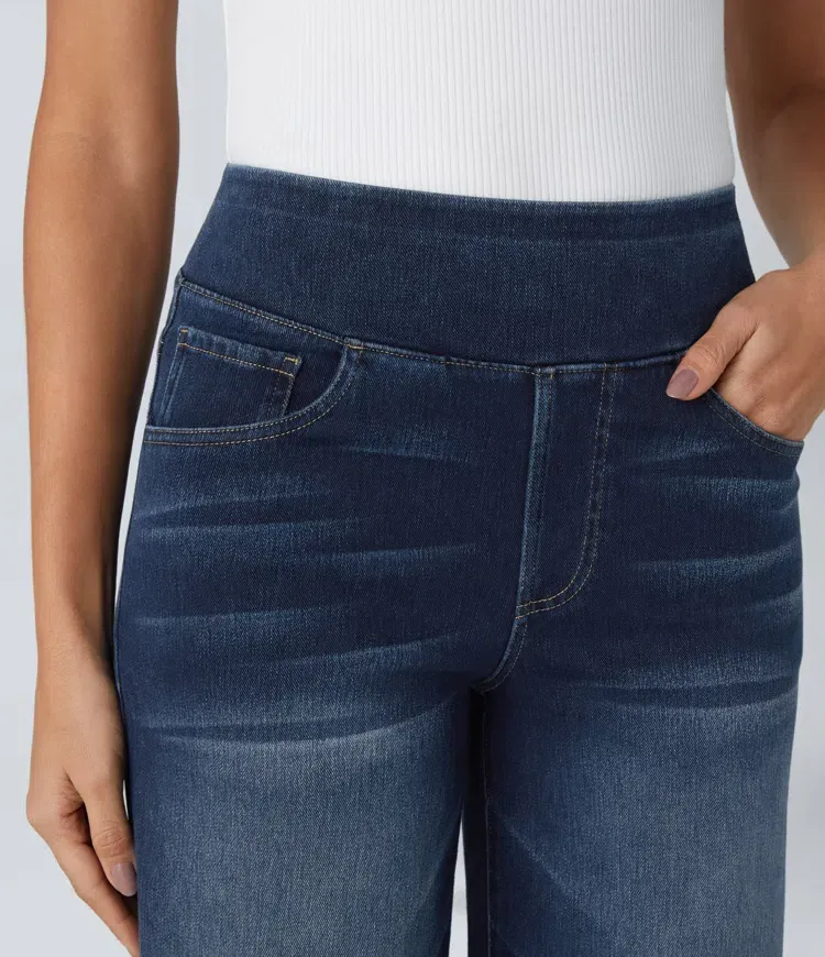 Madeline Stretch Palazzo Jeans