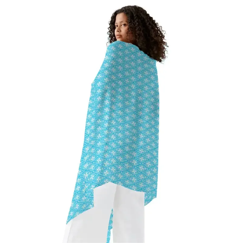 Make a Splash in Our Turquoise Polka Dot Sarong Bikini Cover Up