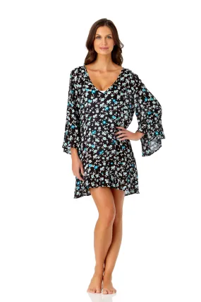 Pre-Order Anne Cole® Beautiful Bunches Tunic Swimsuit Cover-Up