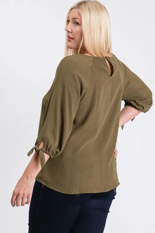 Pre-Order Daily Use Poly Linen Top